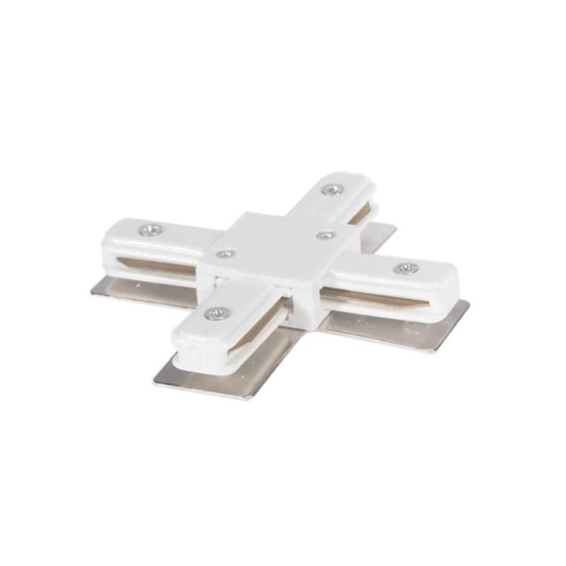 Connecteur pour Rail Monophasé UltraPower, Installation Facile, Blanc