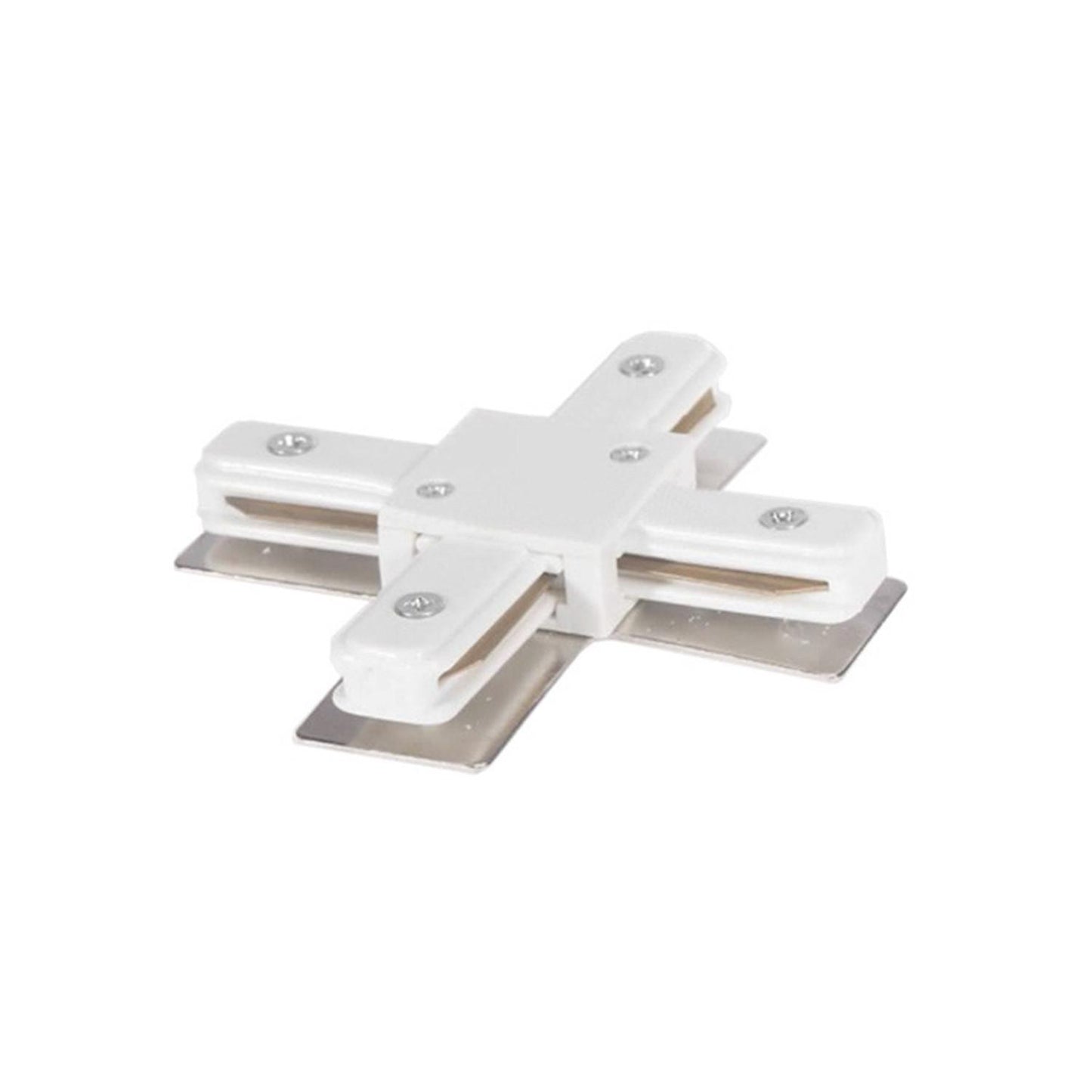 Connecteur pour Rail Monophasé UltraPower, Installation Facile, Blanc