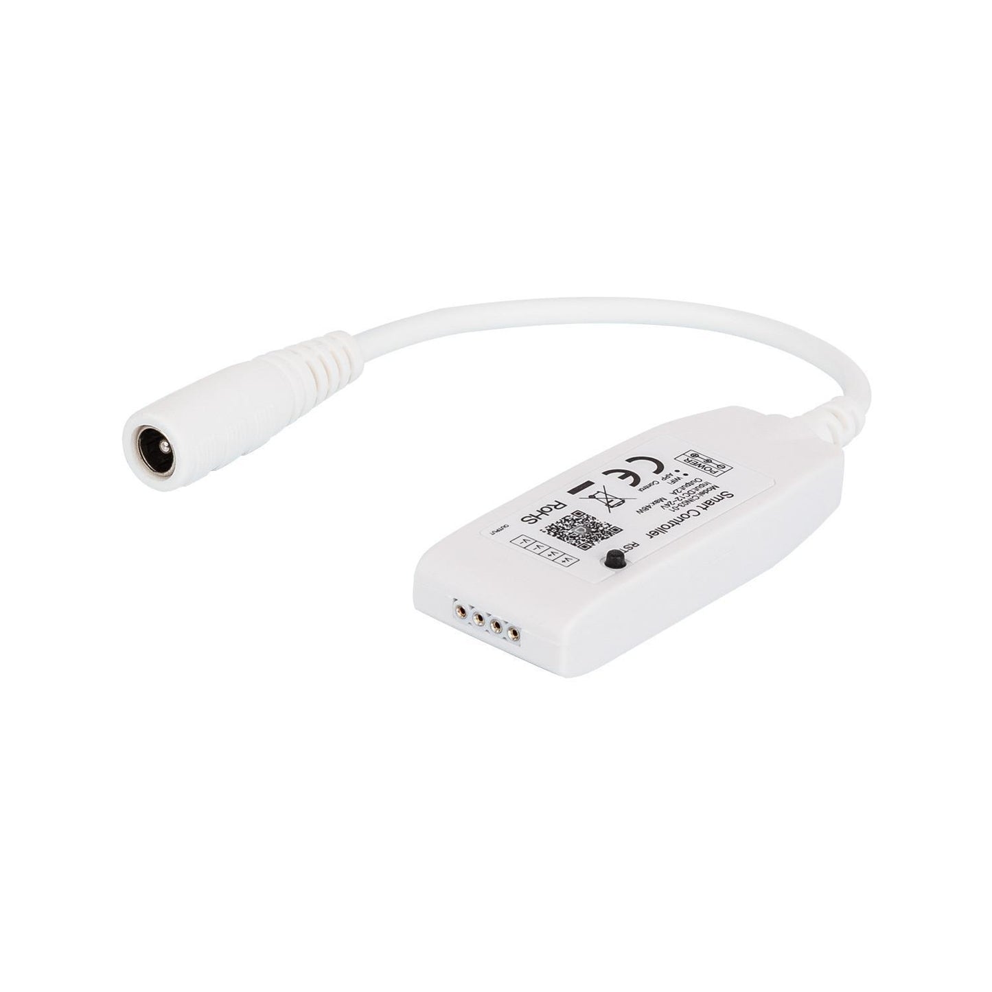 Variateur Monochrome pour Ruban LED 12/24V DC, IP44, Dimmable, Usage Intérieur et Extérieur