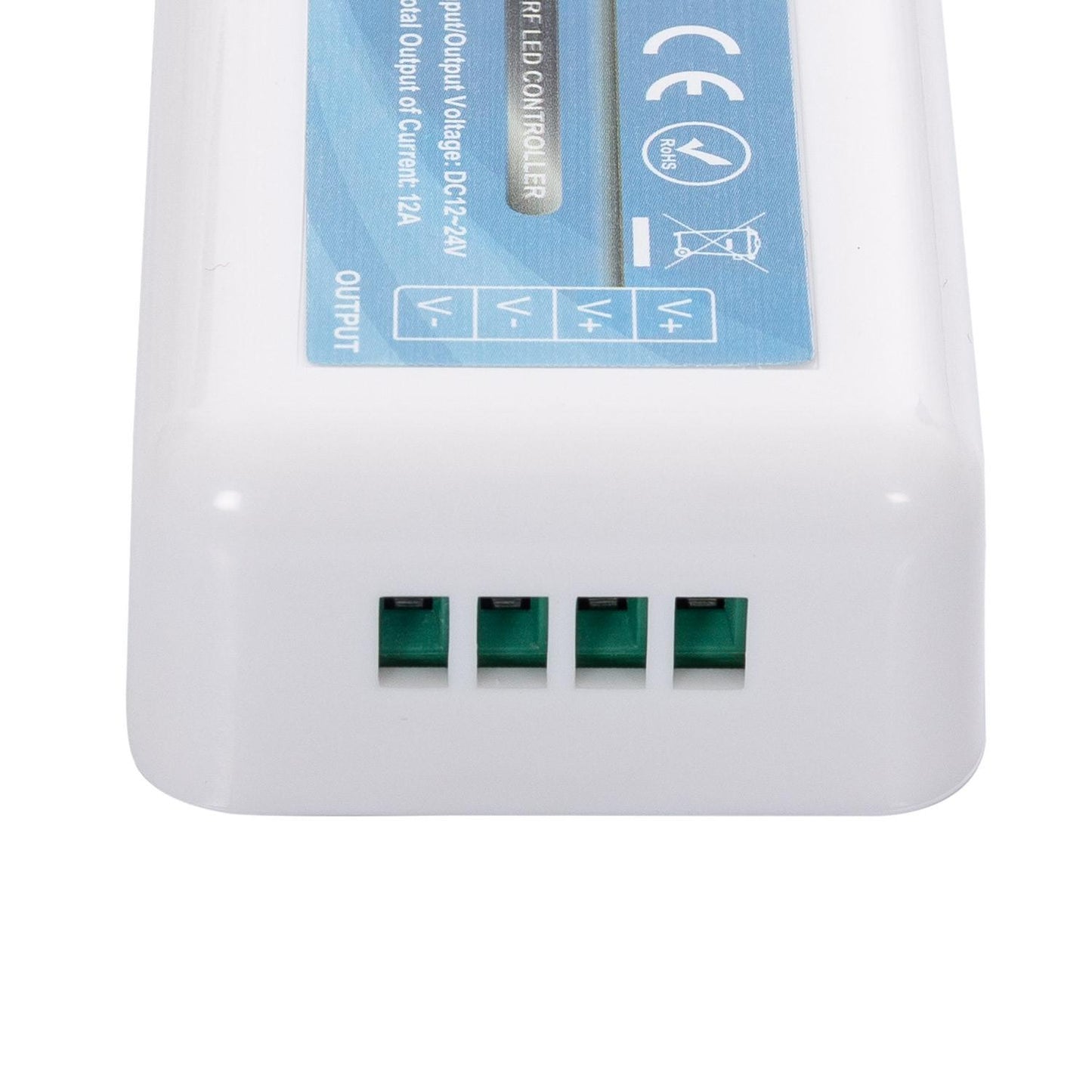 Contrôleur Variateur LED Monochrome 12/24V DC, IP20, Télécommande RF 4 Zones