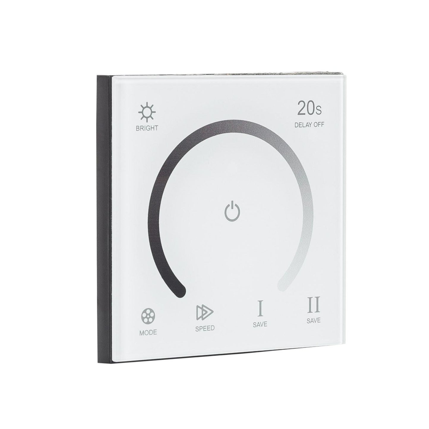 Contrôleur Tactile Mural pour Ruban LED 12/24V DC, IP20, 288W