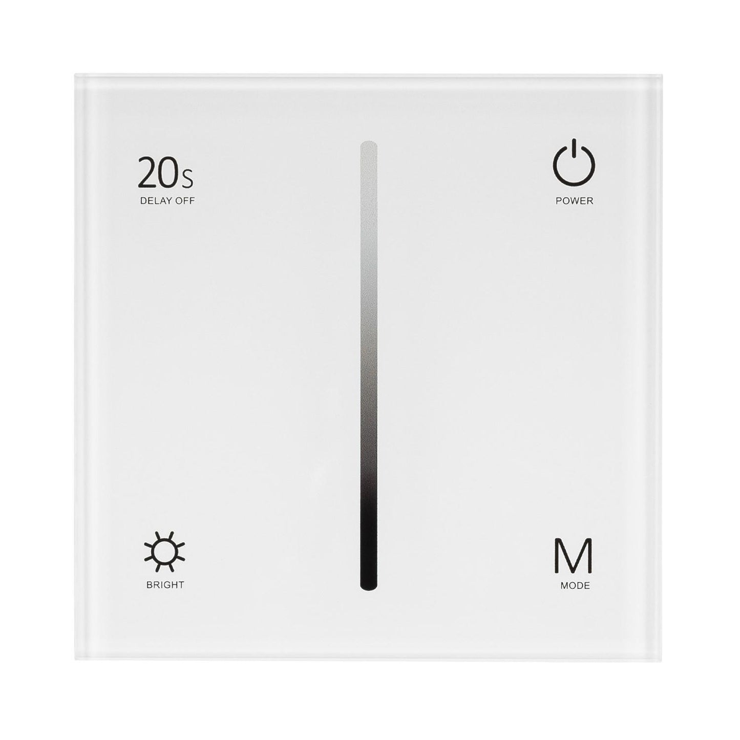 Variateur Mural Tactile pour Ruban LED 12/48V DC, IP20, 288W