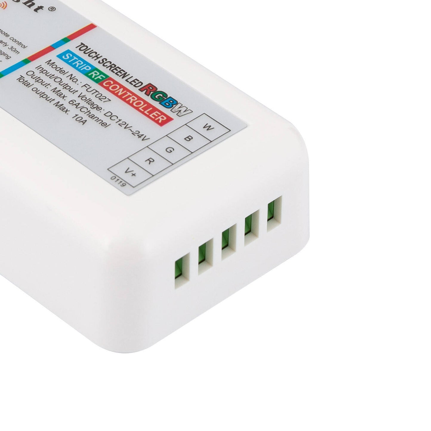 Contrôleur Variateur Tactile pour Ruban LED RGB 12/24V DC, IP44 avec Télécommande RF