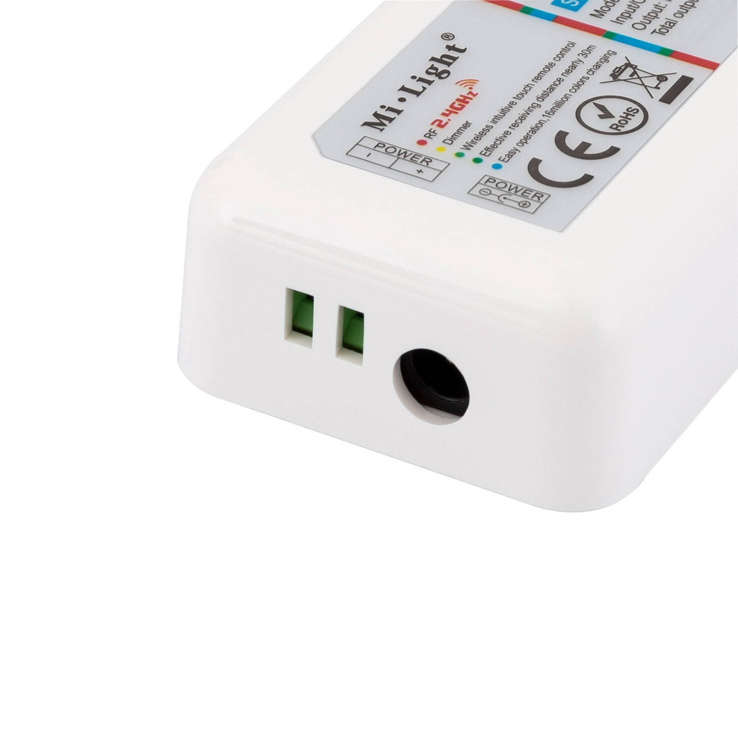Contrôleur Variateur Tactile pour Ruban LED RGB 12/24V DC, IP44 avec Télécommande RF