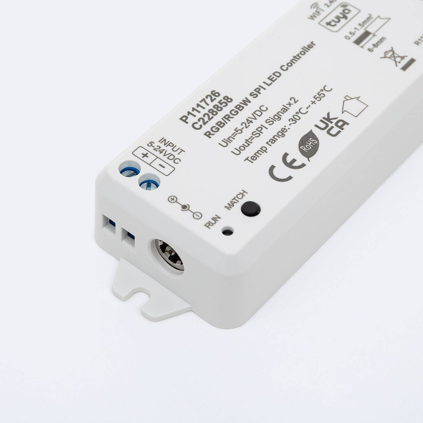 Contrôleur Variateur pour Ruban LED RGB/RGBW, 192W, IP20, Wi-Fi et Télécommande RF