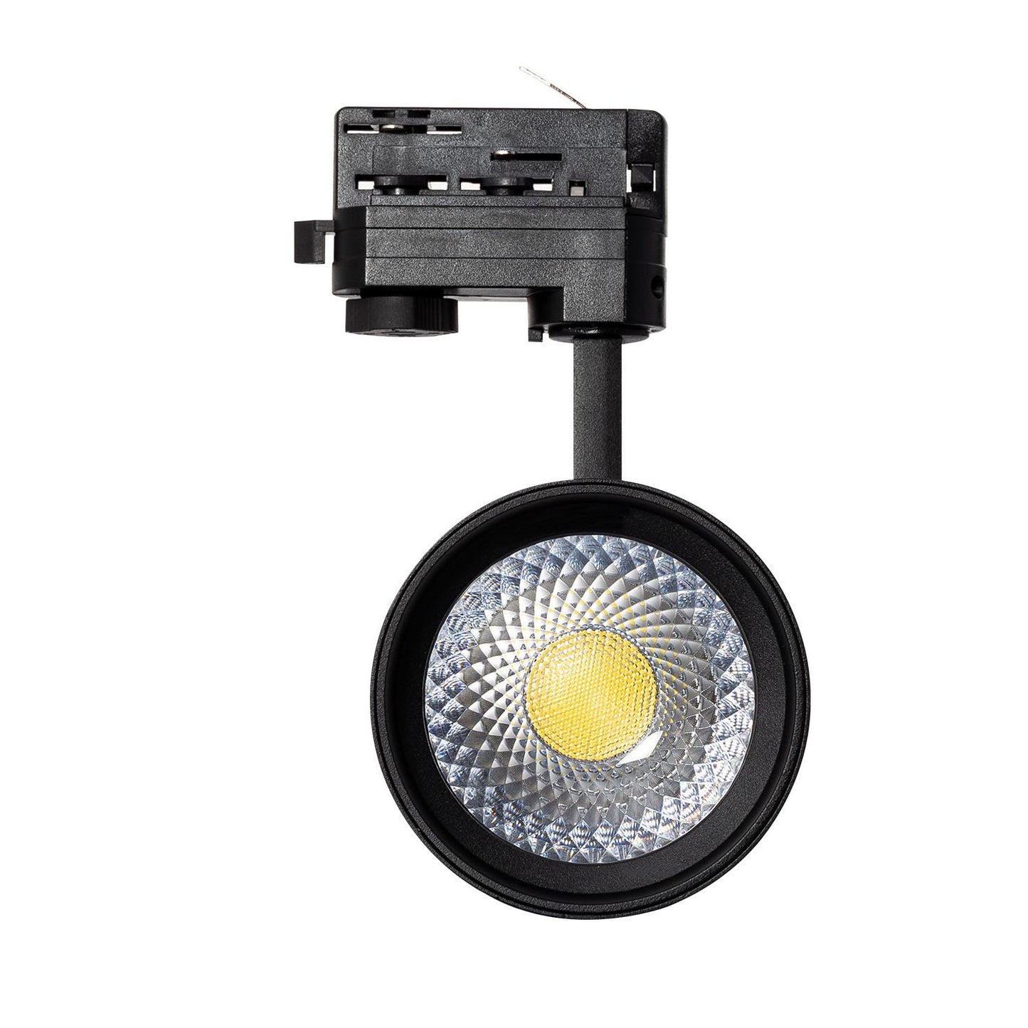 30W Dreiphasen-LED-Schienenstrahler, dimmbare Optik, IP20, Innenmontage