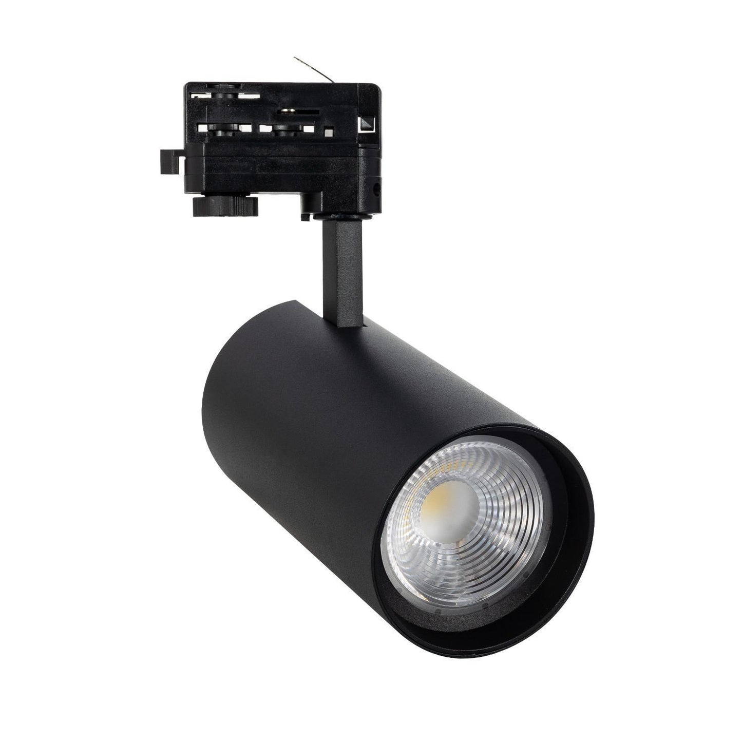 30W Dreiphasen-LED-Schienenstrahler, dimmbare Optik, IP20, Innenmontage