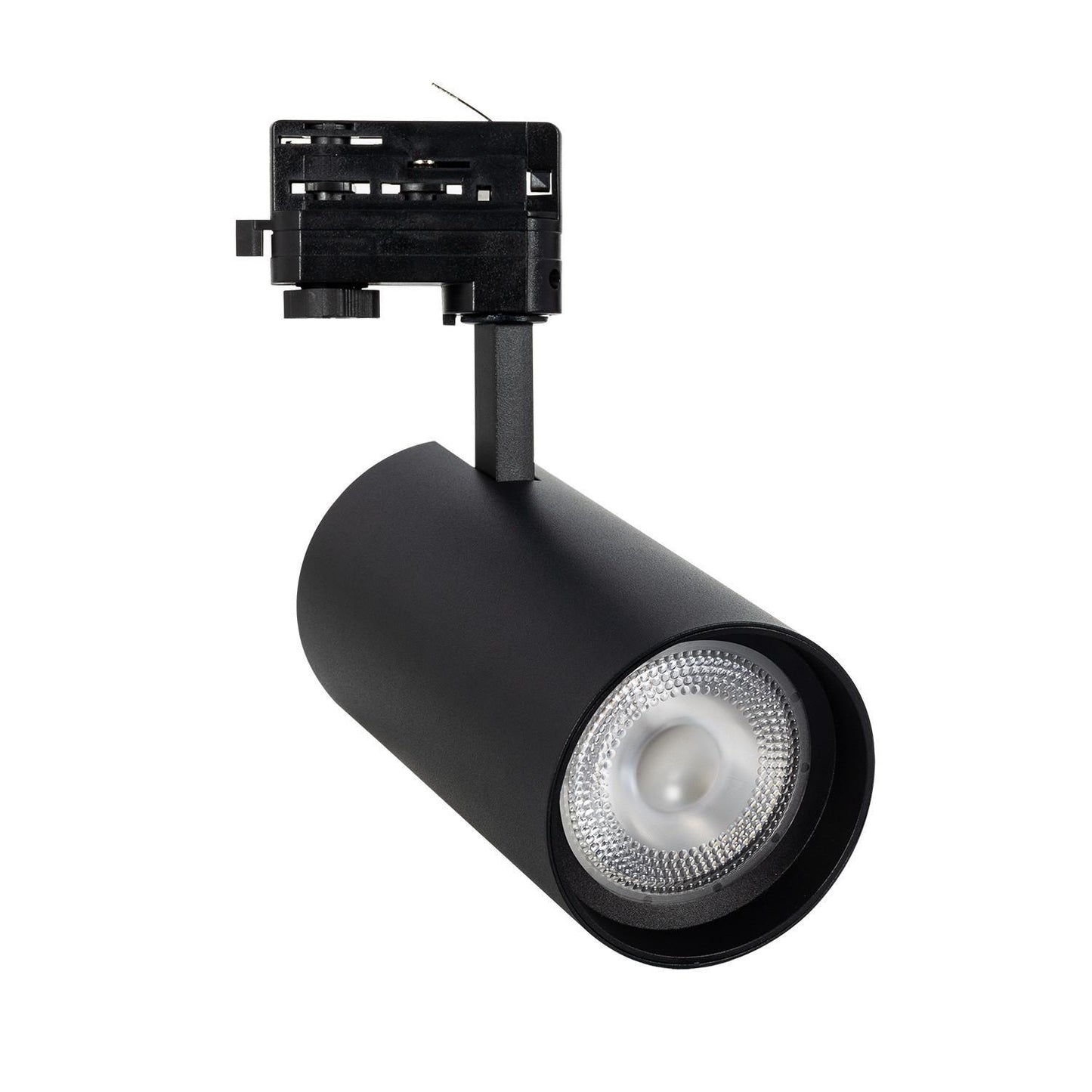 30W Dreiphasen-LED-Schienenstrahler, dimmbare Optik, IP20, Innenmontage