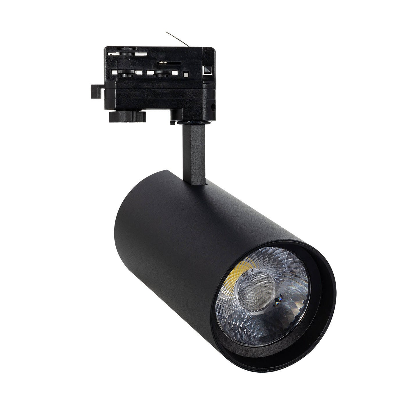 30W Dreiphasen-LED-Schienenstrahler, dimmbare Optik, IP20, Innenmontage