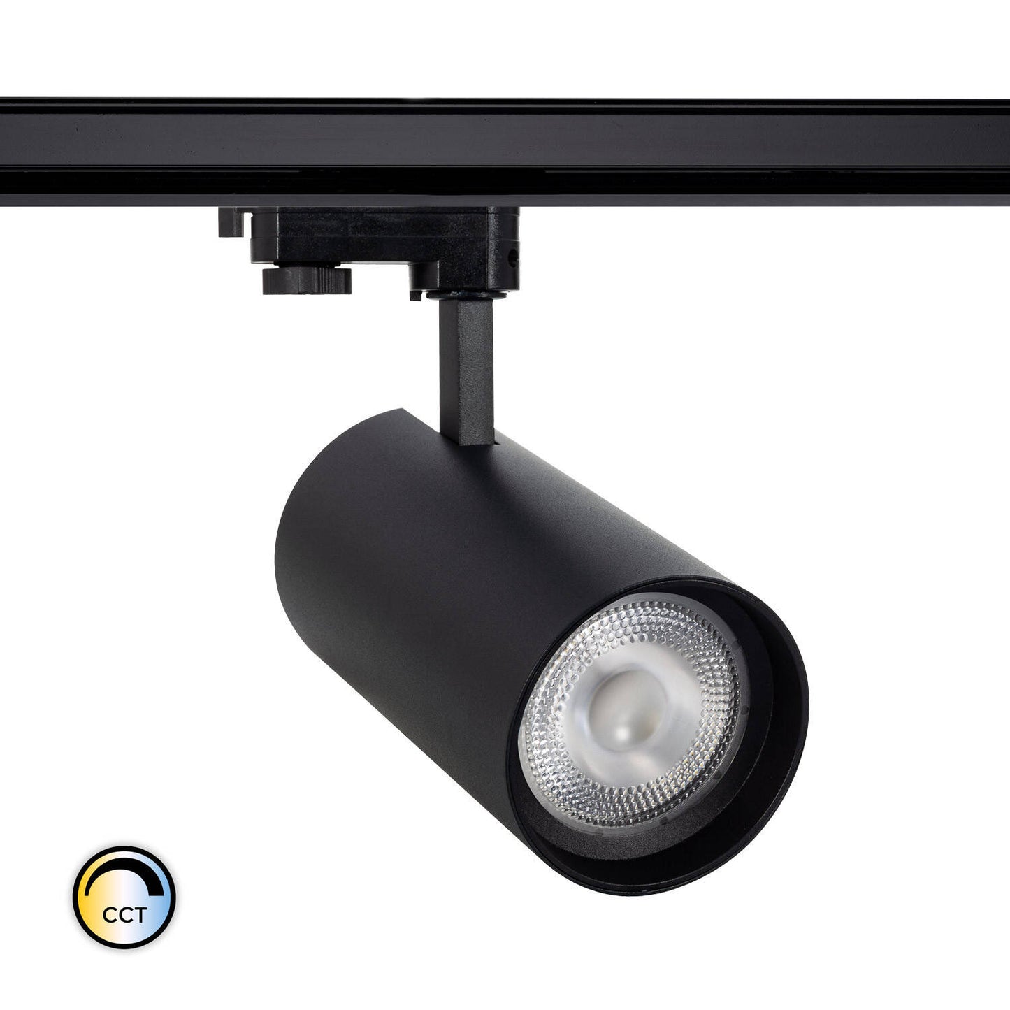 30W Dreiphasen-LED-Schienenstrahler, dimmbare Optik, IP20, Innenmontage