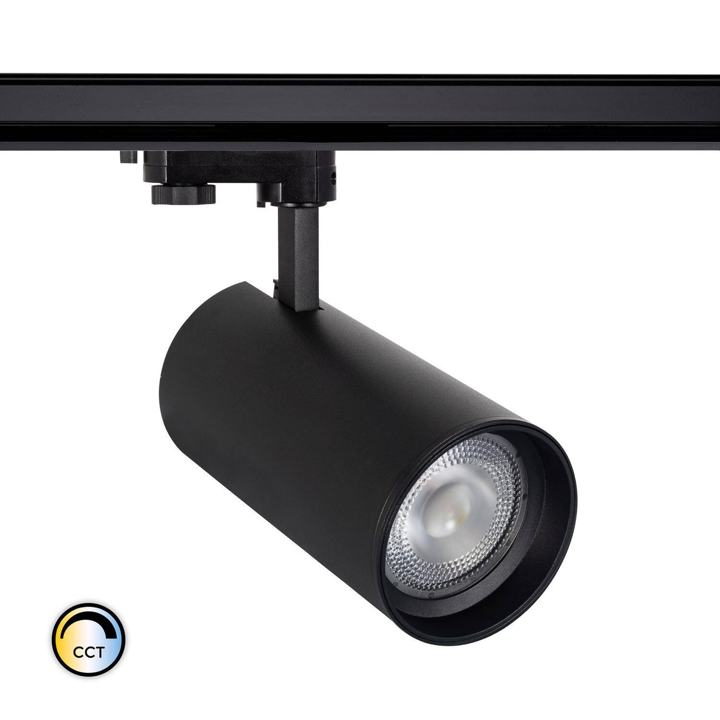 30W Dreiphasen-LED-Schienenstrahler, dimmbare Optik, IP20, Innenmontage