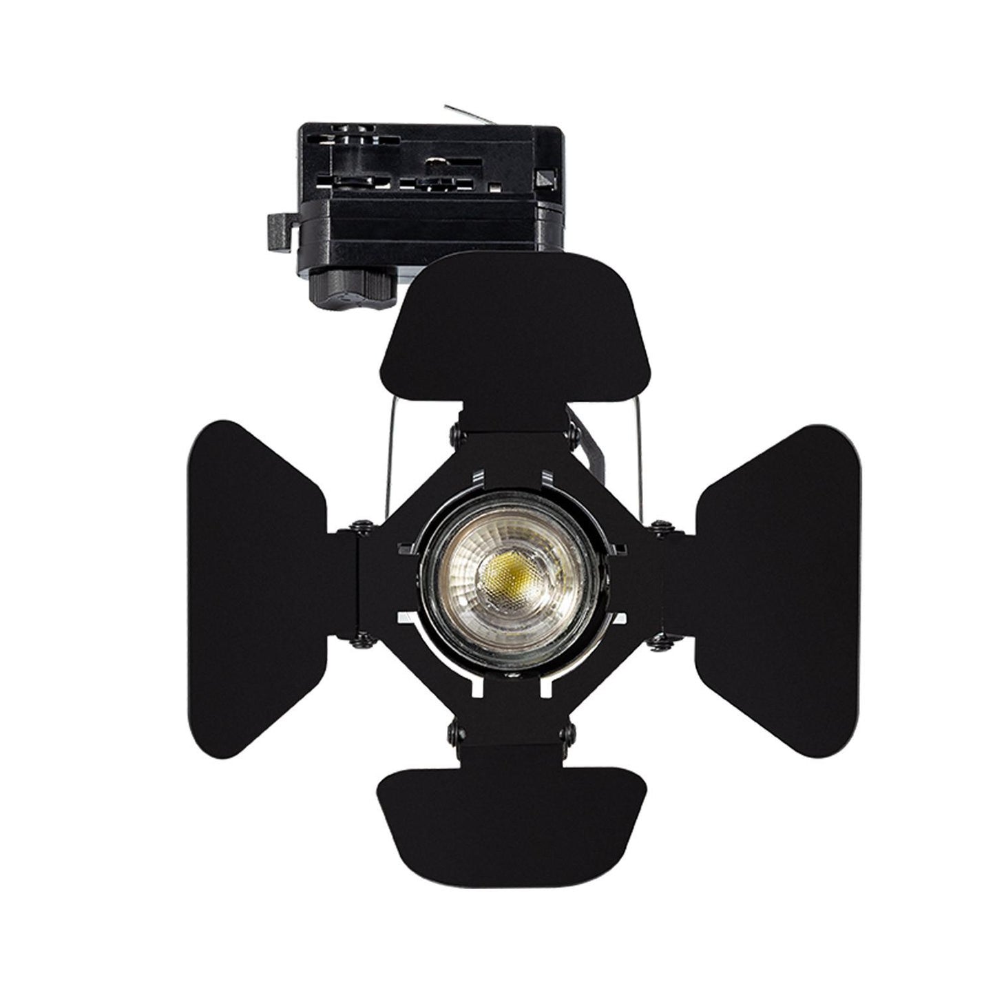 Spot sur Rail Monophasé GU10 Kurangna 10W IP20 Noir