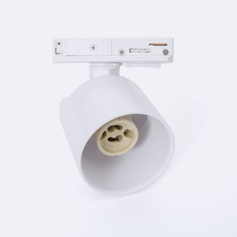Spot sur Rail Monophasé Davos GU10 IP20 Orientable pour Intérieur