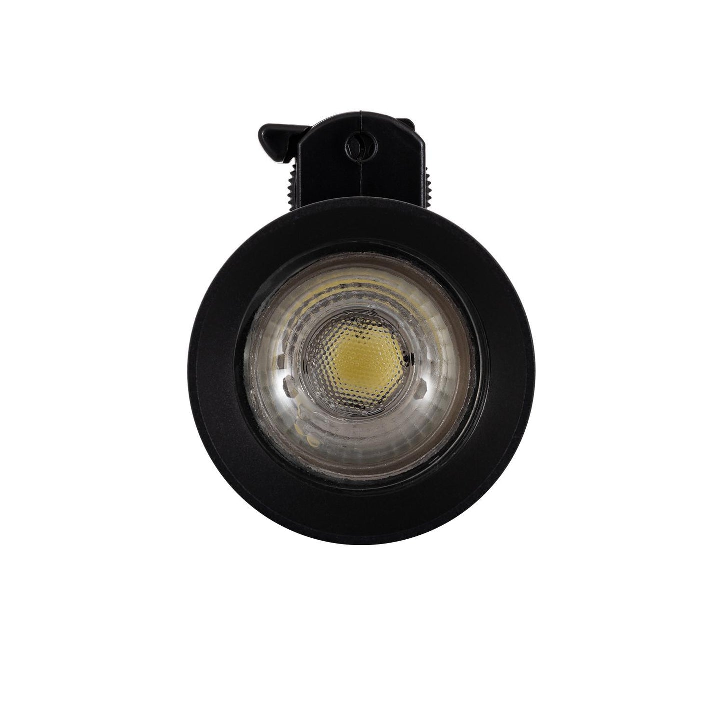 Spot LED sur Rail Triphasé Cuarzo, 10W, IP20, Noir