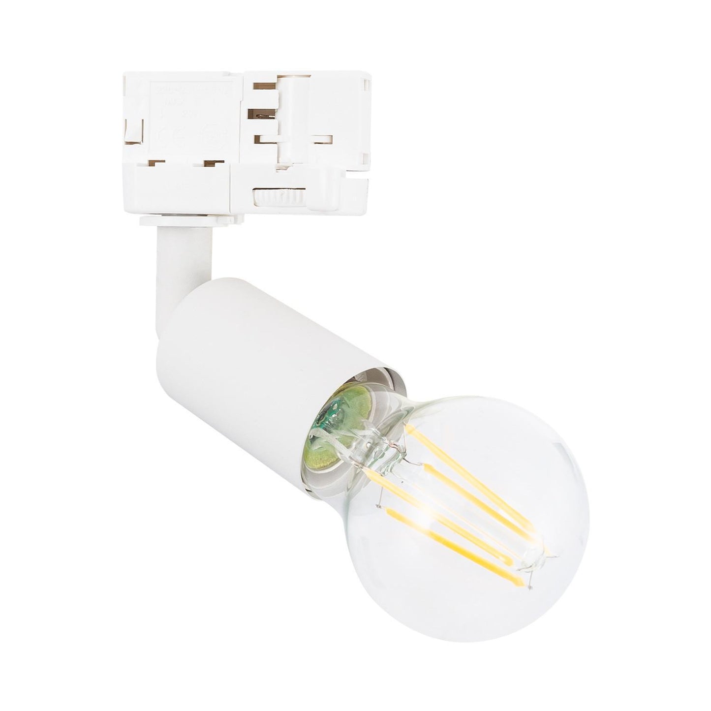 Spot sur Rail Triphasé Oasis E27, 25W, IP20, Installation Facile