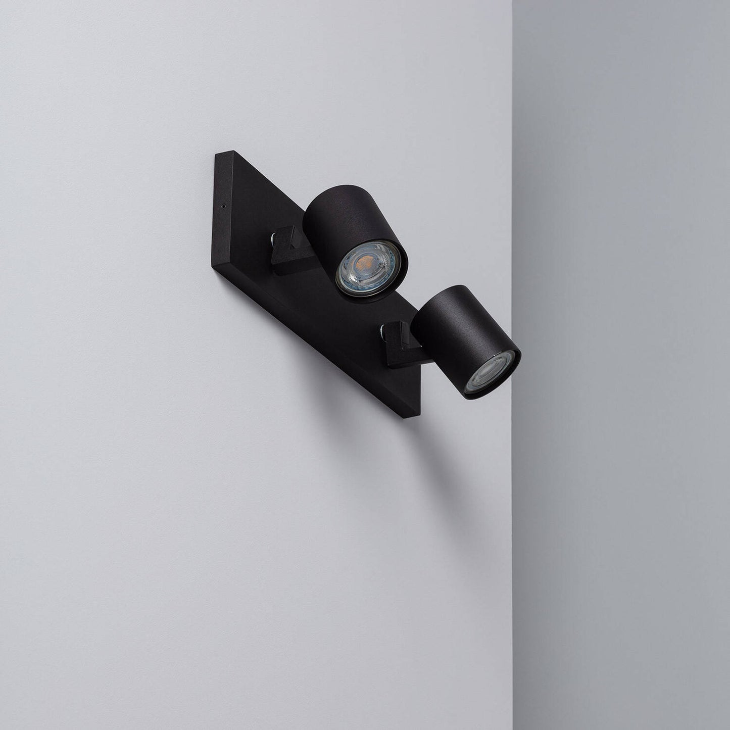 Spot Double Orientable GU10 en Aluminium, 40W, IP20