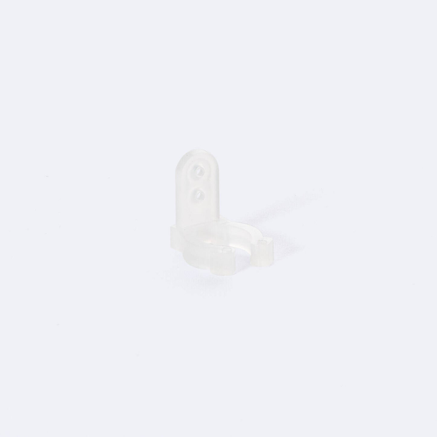 Clip de Fixation pour Ruban Néon LED 220V, Usage Intérieur, Transparent