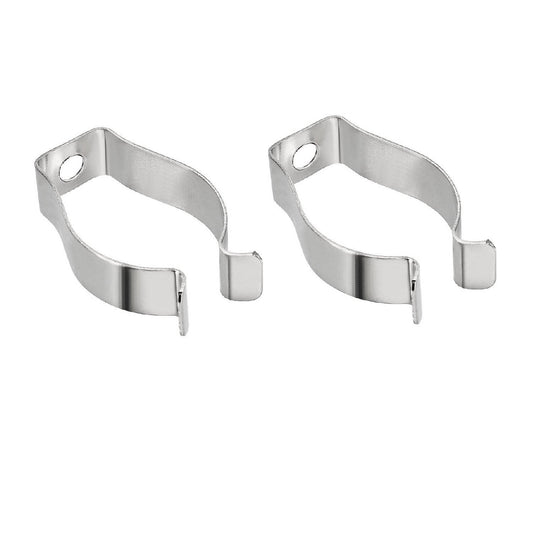 Clips de Fixation en Aluminium pour Tube LED T8, 2 unités
