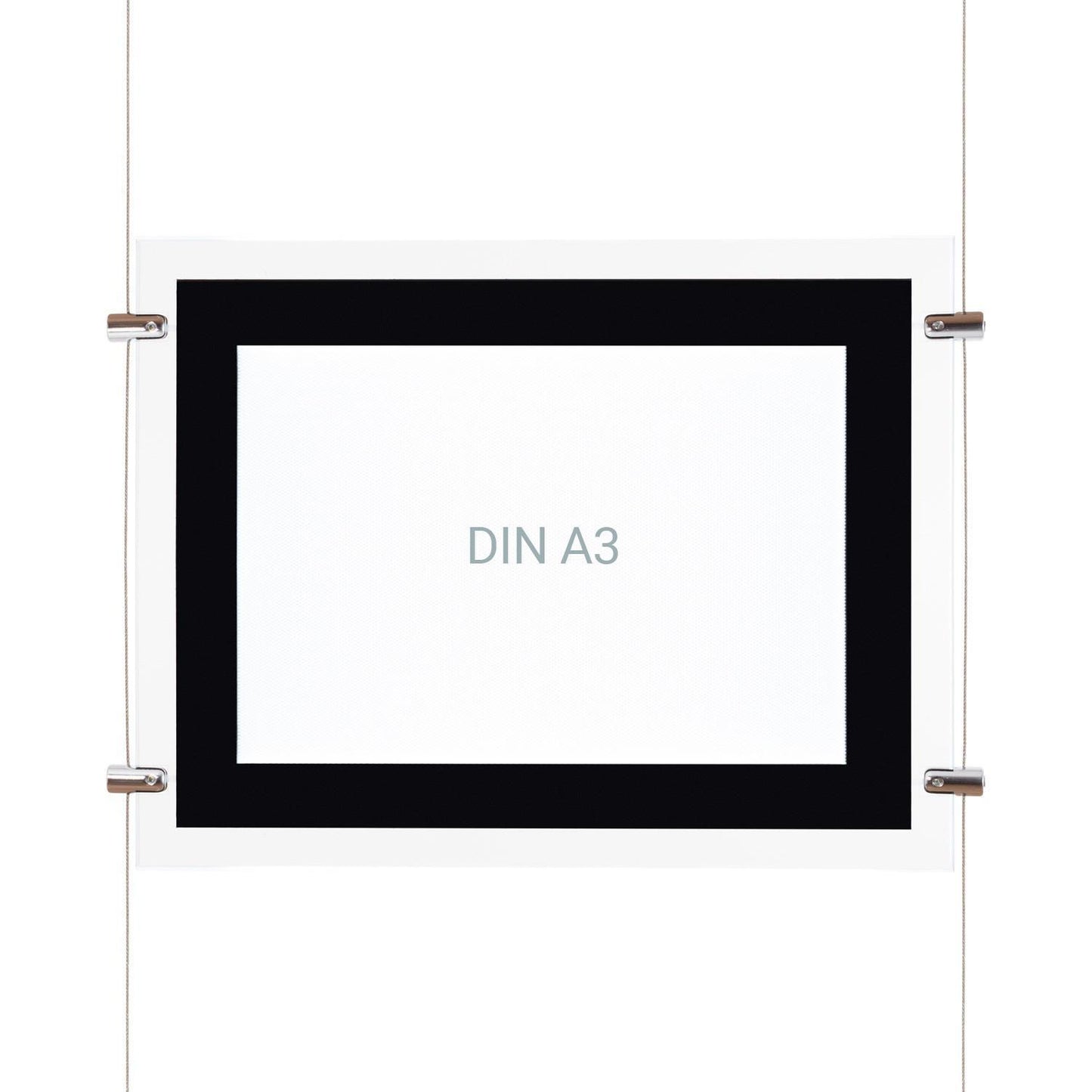 Kit Affichage LED A3 Horizontal 9W IP20 pour Intérieur