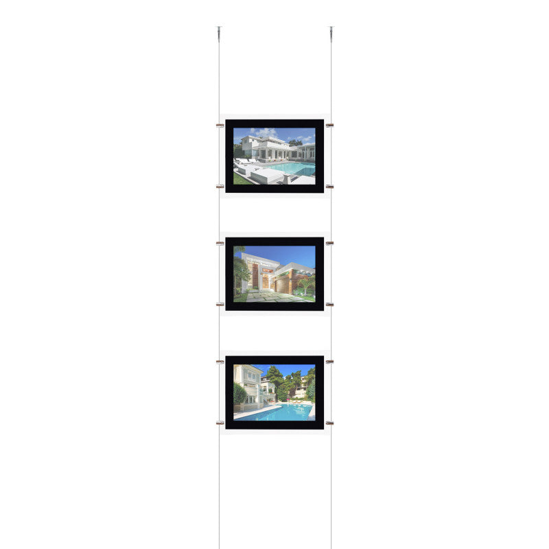 Kit Affichage LED A3 Horizontal 9W IP20 pour Intérieur