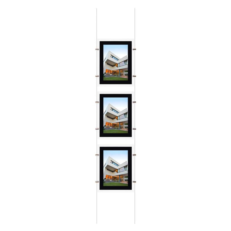Kit Affichage LED DIN A3 Vertical 9W IP20