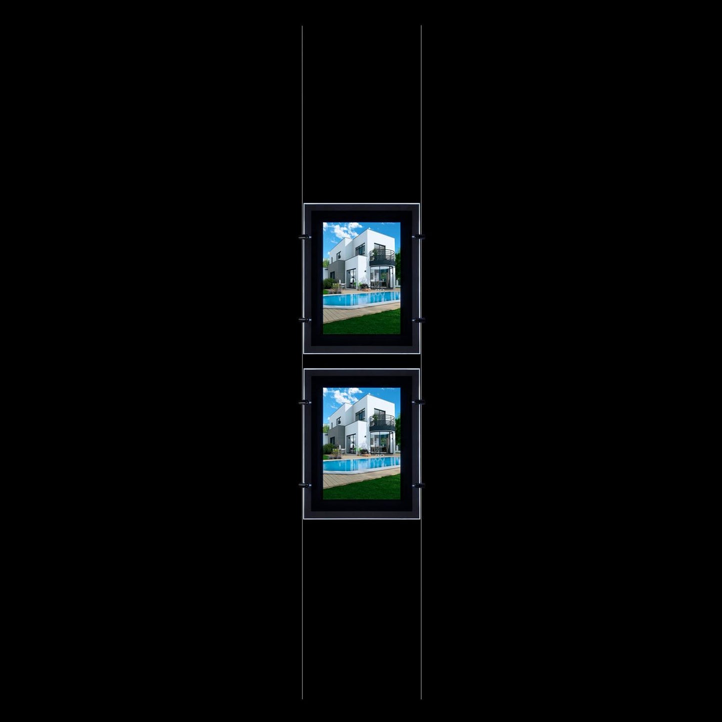 Kit Affichage LED DIN A3 Vertical 9W IP20