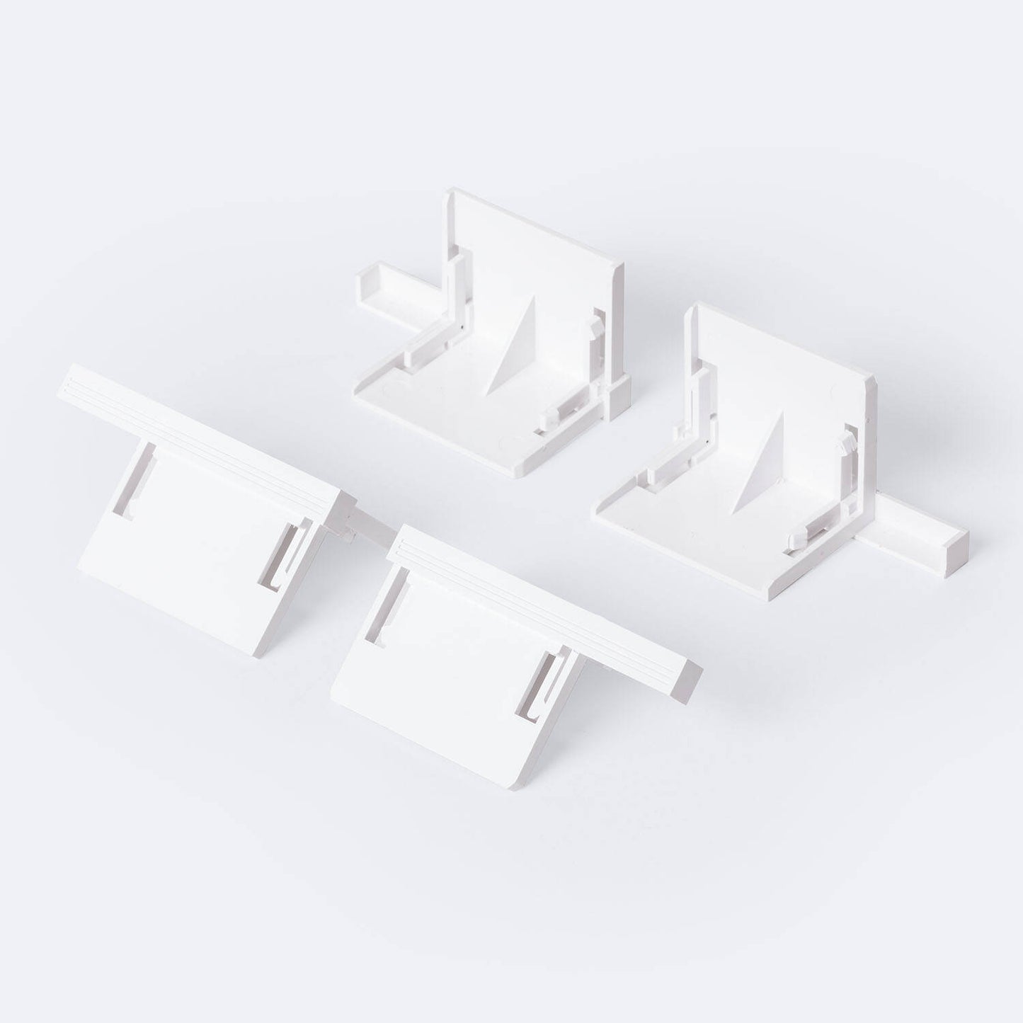 Kit de Montage en Saillie pour Panneaux 30x30, IP20, Aluminium, Intérieur