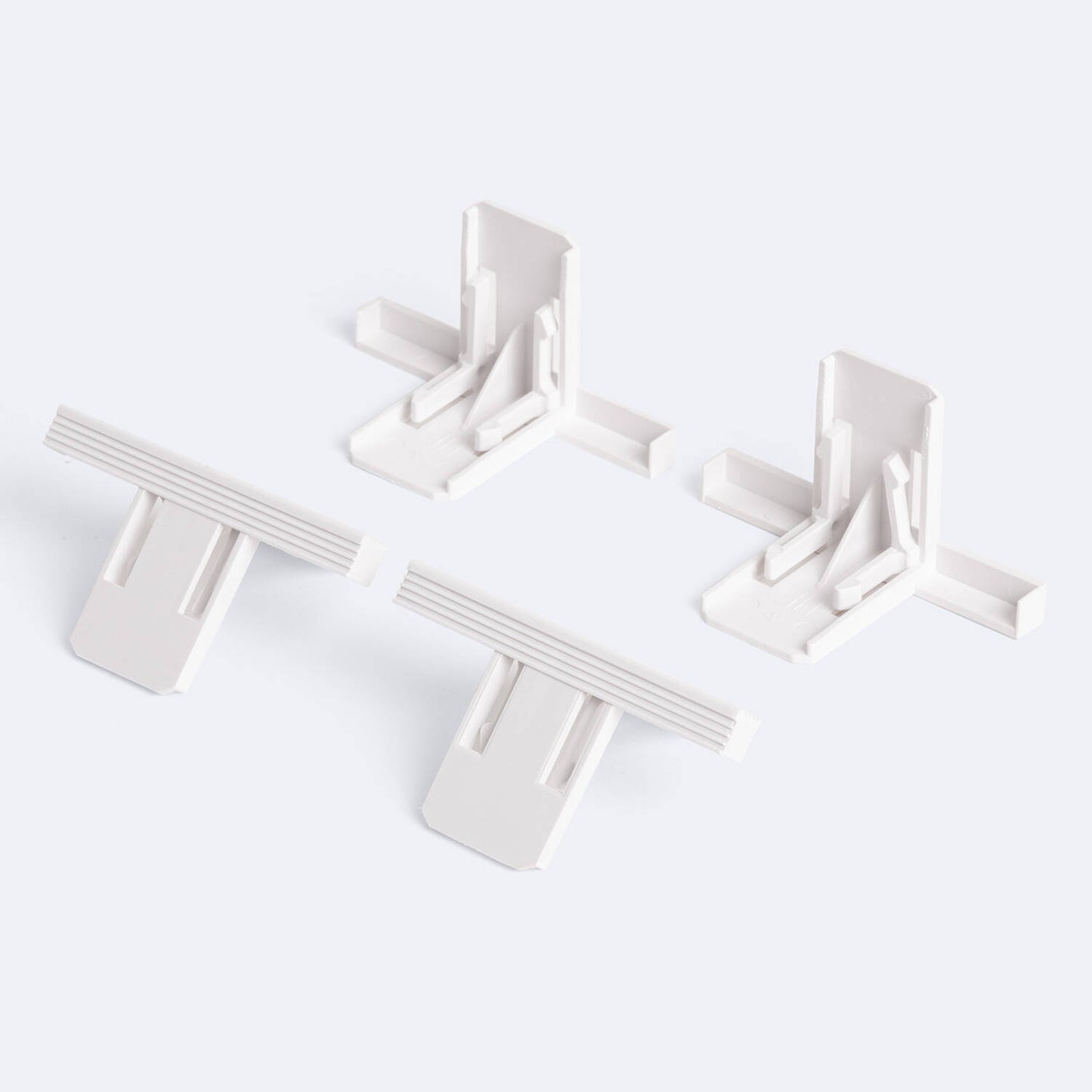 Kit en Saillie pour Panneaux LED 60x30 cm, IP20, Aluminium, Intérieur