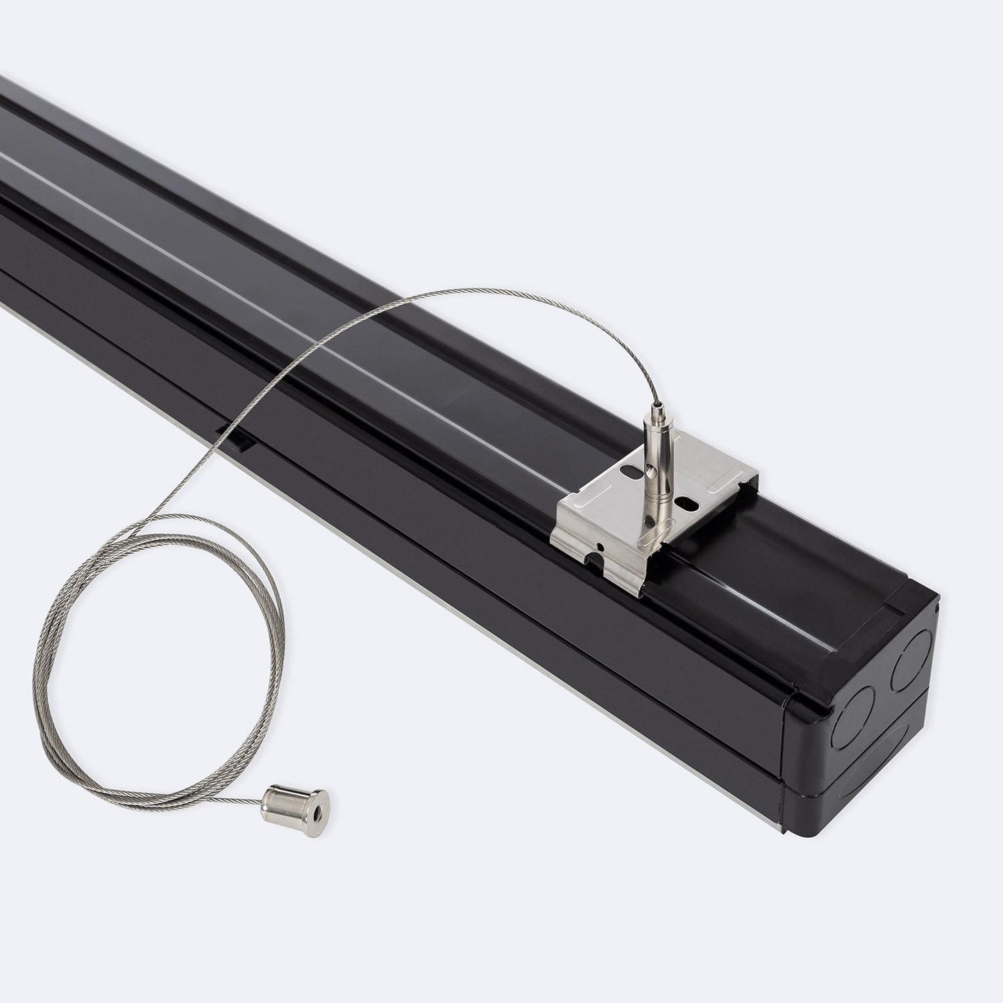 Kit de Suspension pour Barre Linéaire LED, IP20, Aluminium, Usage Intérieur