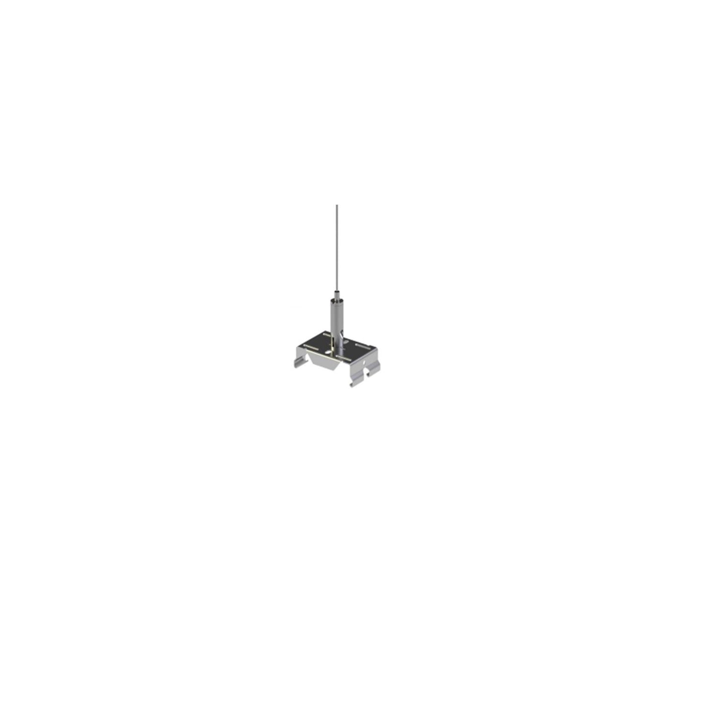 Kit de Suspension Barre Linéaire LED Trunking, IP20, Installation Suspension, Argent