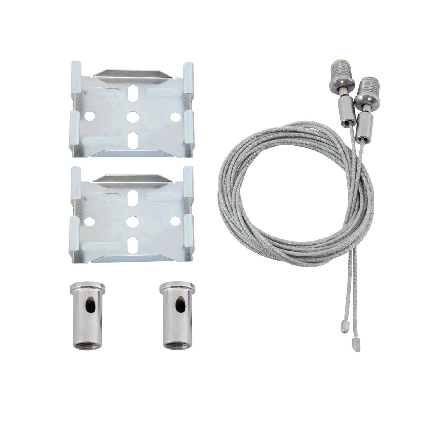 Kit de Suspension Barre Linéaire LED Trunking, IP20, Installation Suspension, Argent