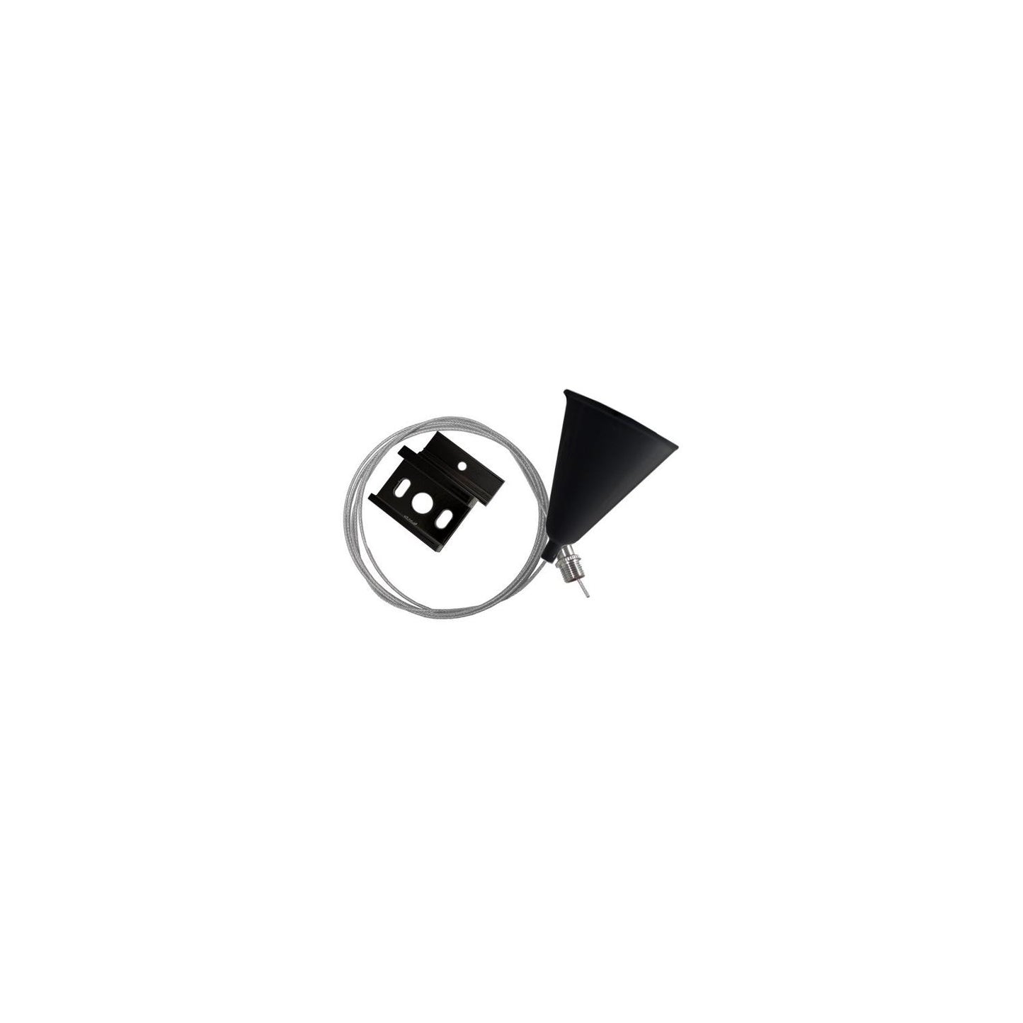 Kit de Suspension pour Rail Monophasé UltraPower, Noir, Installation Facile