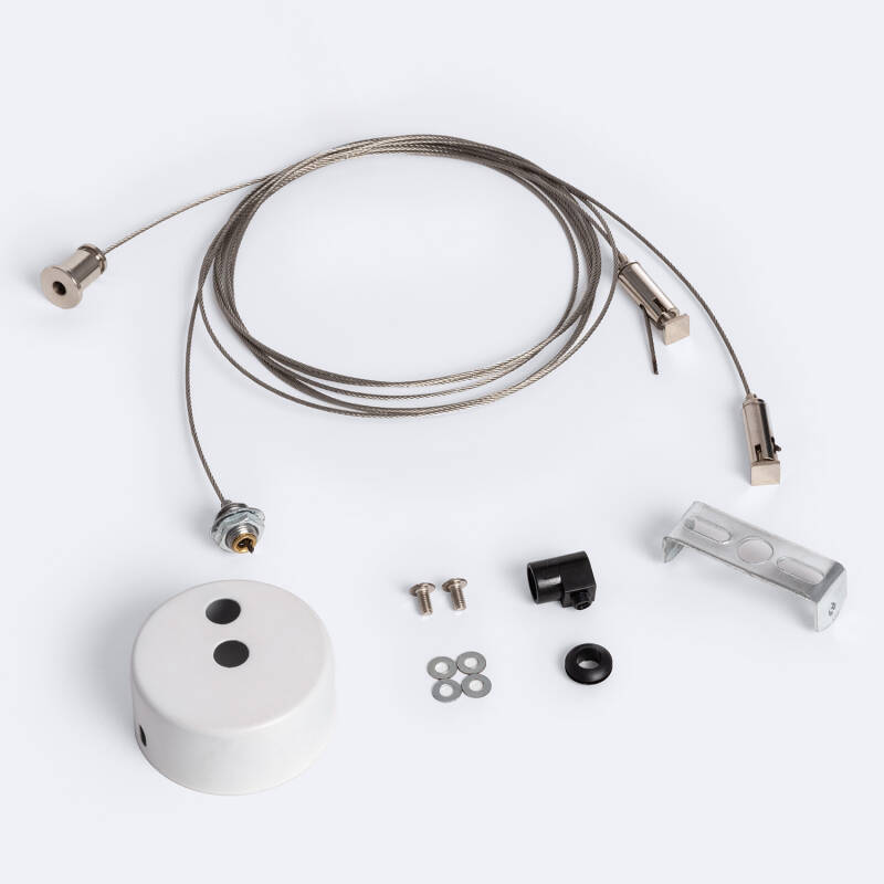 Kit de Suspension Barre Linéaire LED 40W 1200mm UGR19