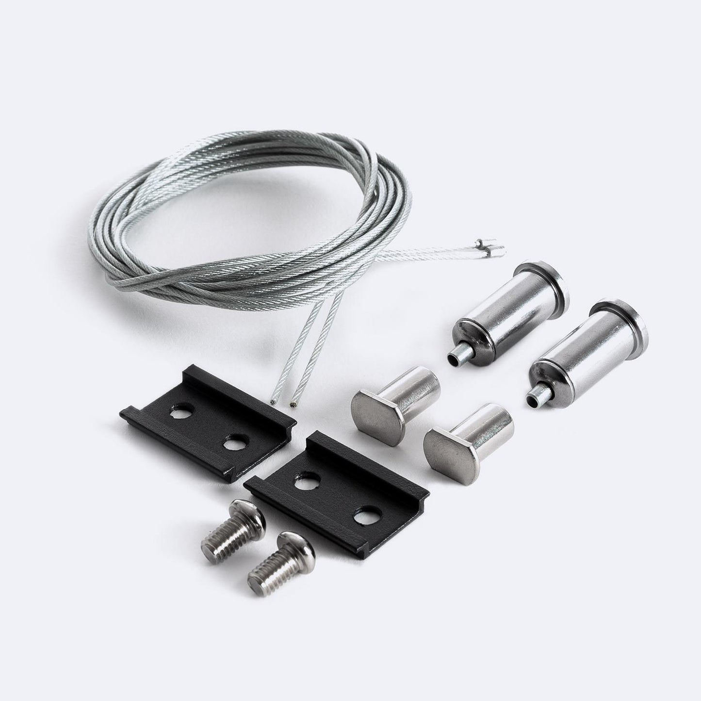 Kit de Suspension pour Rail Magnétique SuperSlim 25mm 48V en Acier