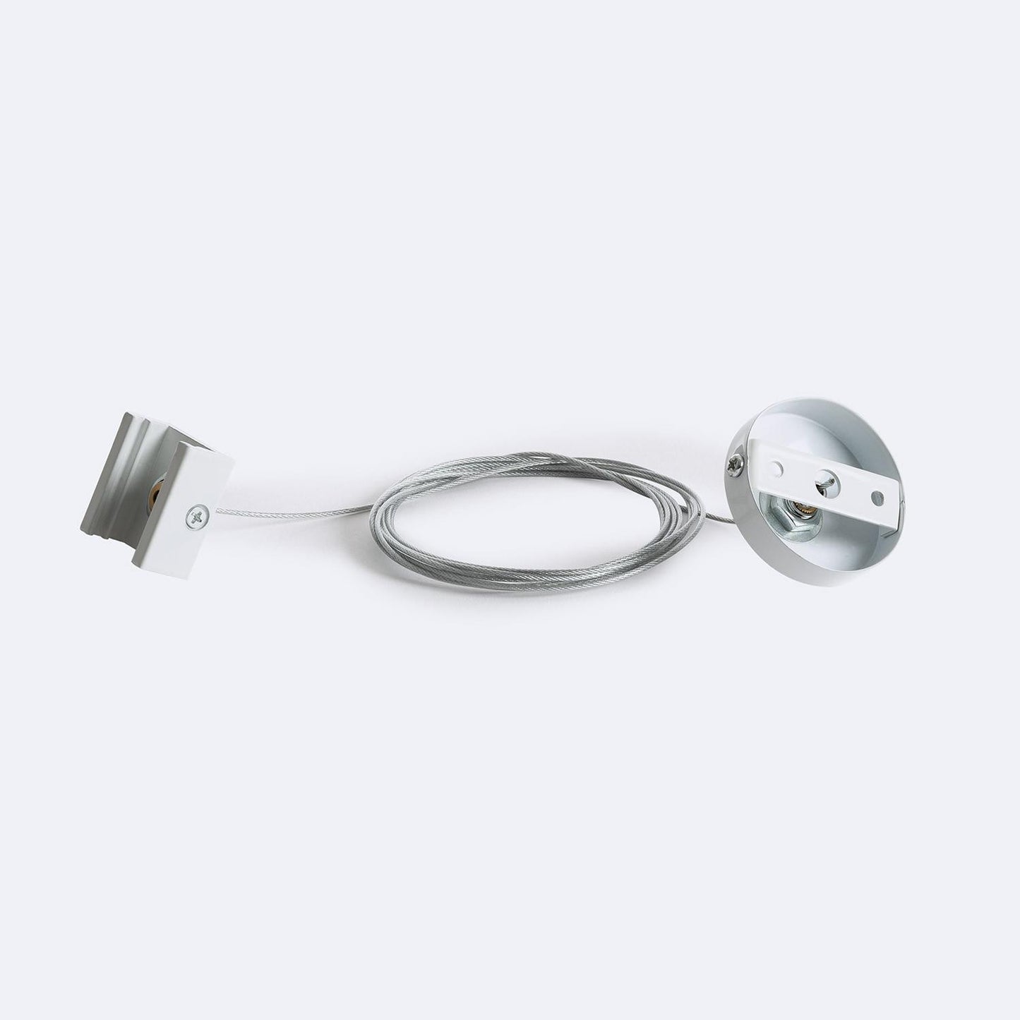 Kit de Suspension pour Rail Triphasé DALI en Acier et Aluminium