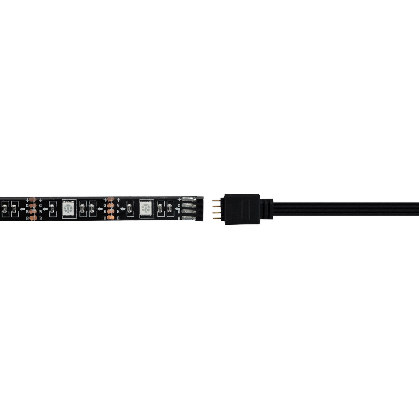 Ruban LED RGB 2m USB pour Téléviseur, 5V DC, 30LED/m, IP65, Extérieur