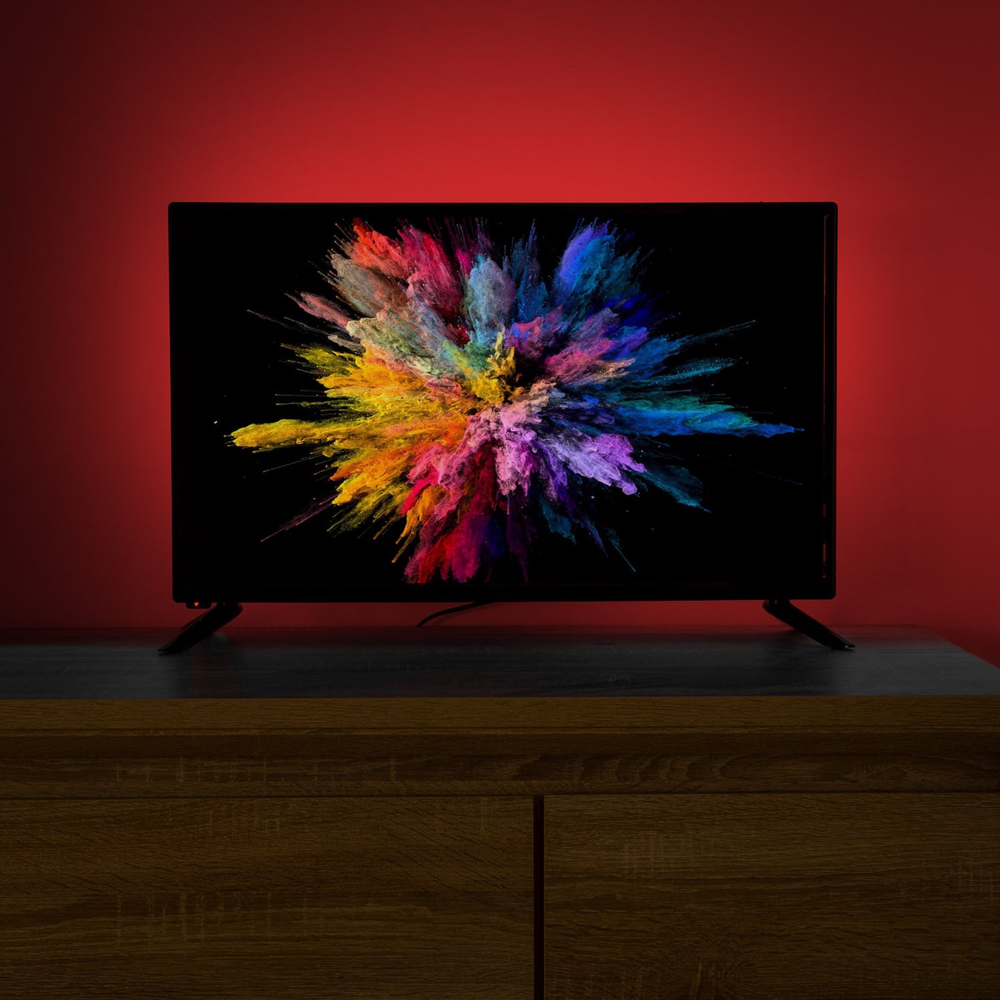 Ruban LED RGB 2m USB pour Téléviseur, 5V DC, 30LED/m, IP65, Extérieur