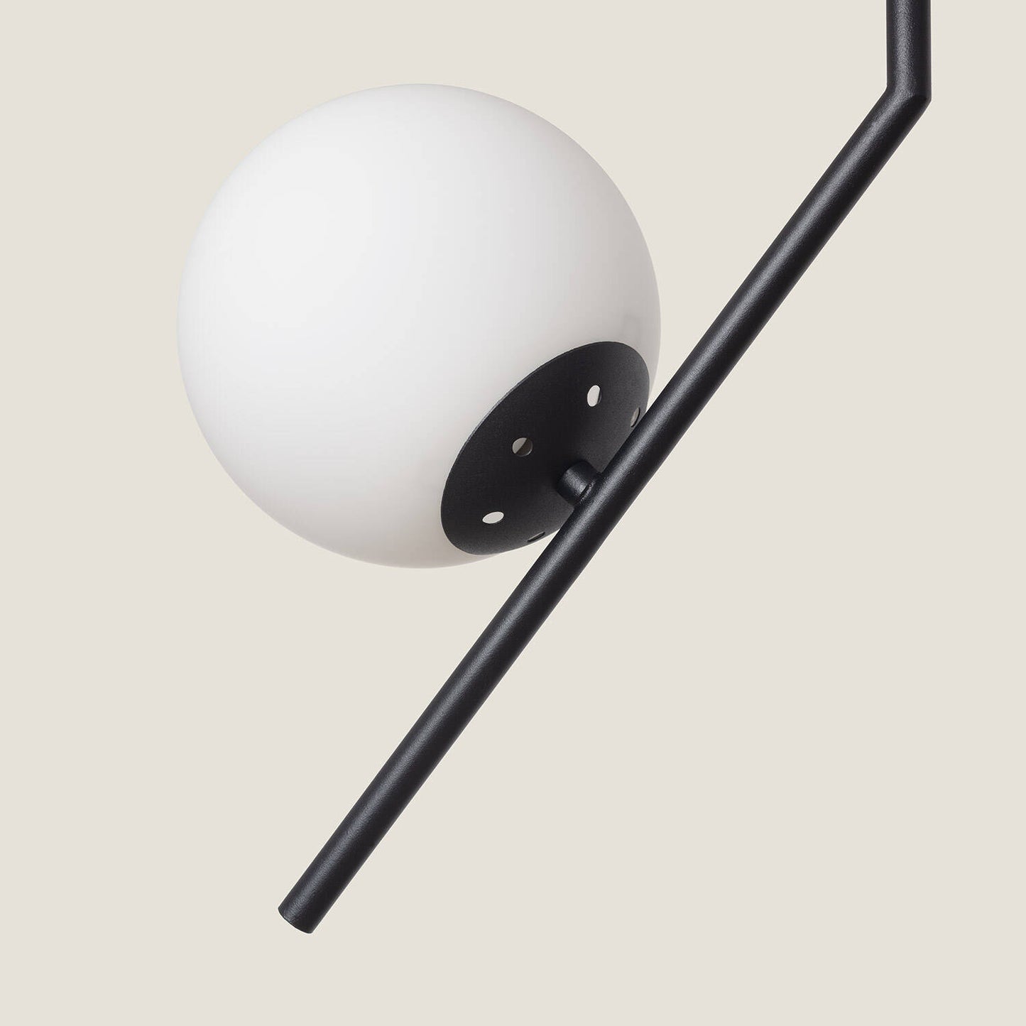 Suspension LED Métal et Verre 20W IP20 pour Intérieur