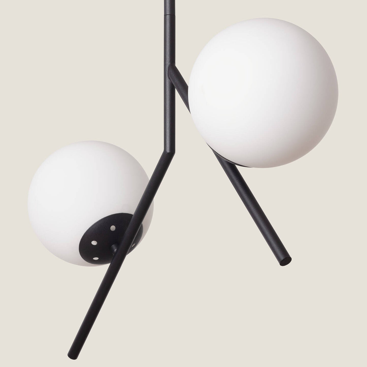 Suspension LED Métal et Verre 20W IP20 pour Intérieur