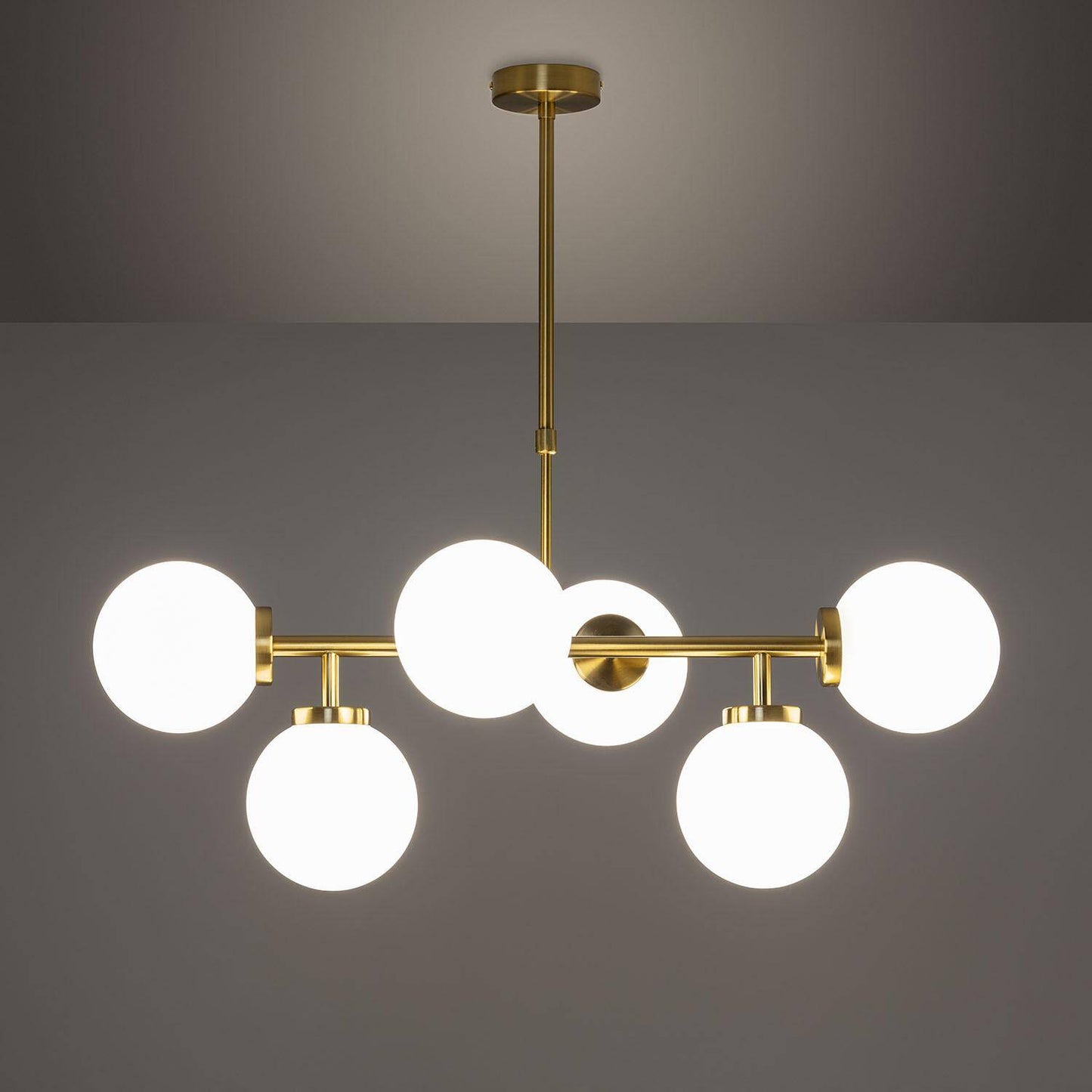 Suspension LED Métal Doré 20W IP20 pour Intérieur
