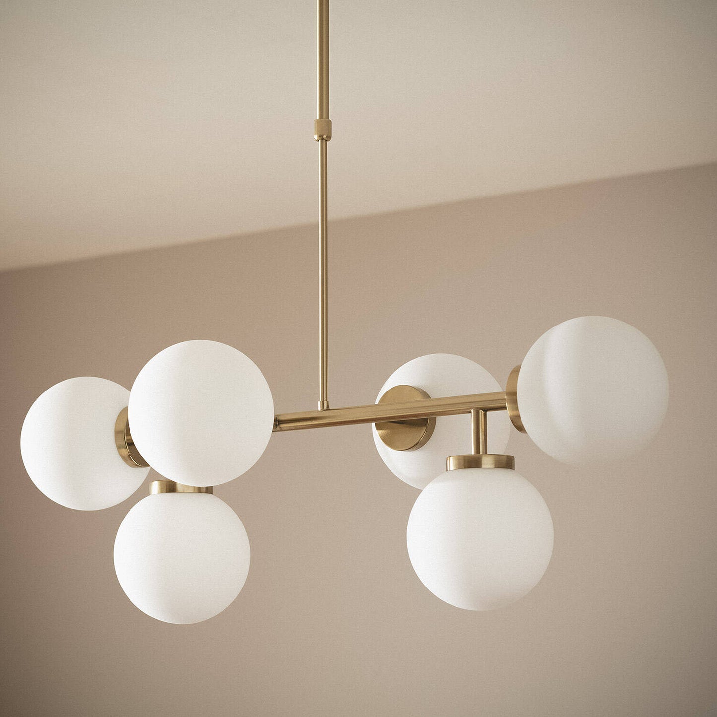 Suspension LED Métal Doré 20W IP20 pour Intérieur