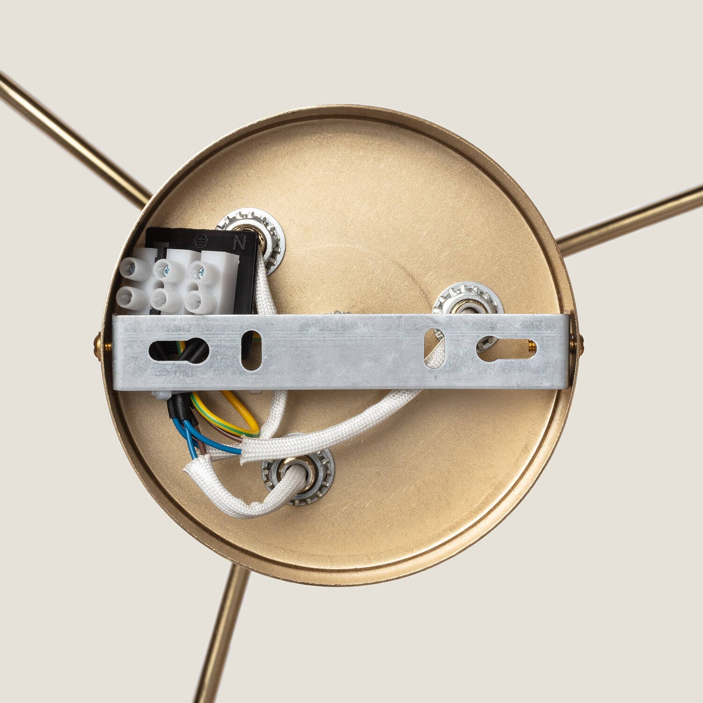 Plafonnier LED 6 Spots Noir, IP20, 20W, Installation en Saillie