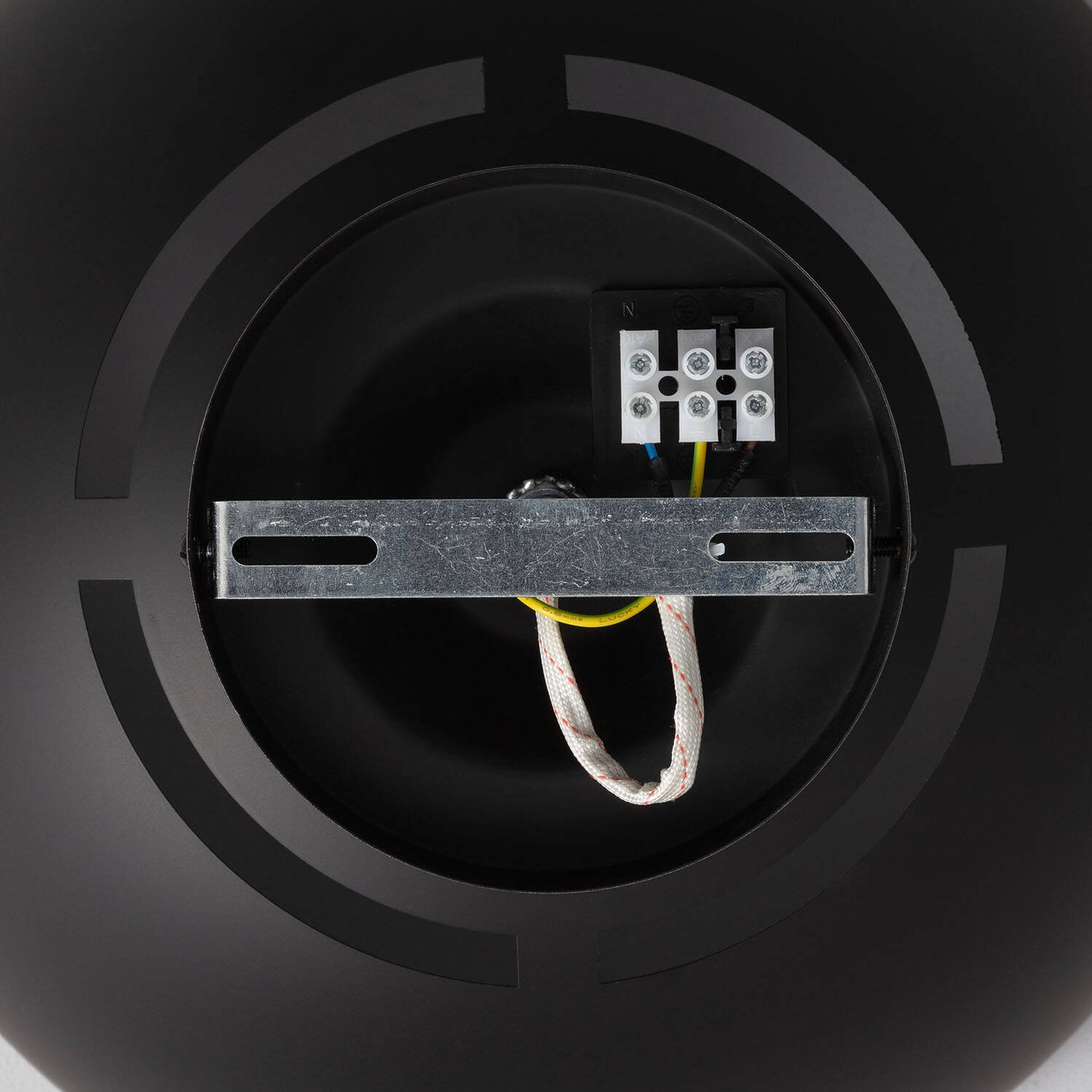 Plafonnier LED Aluminium 20W IP20 Noir