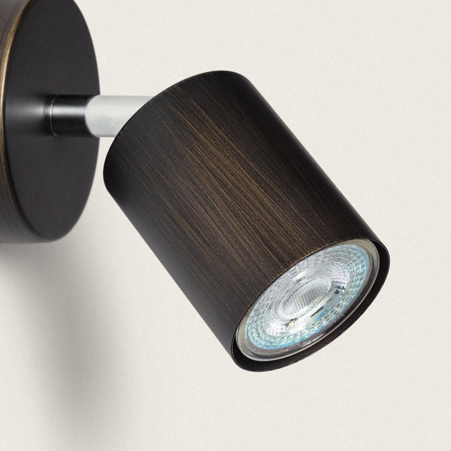Plafonnier Rond Orientable 35W IP20 en Métal