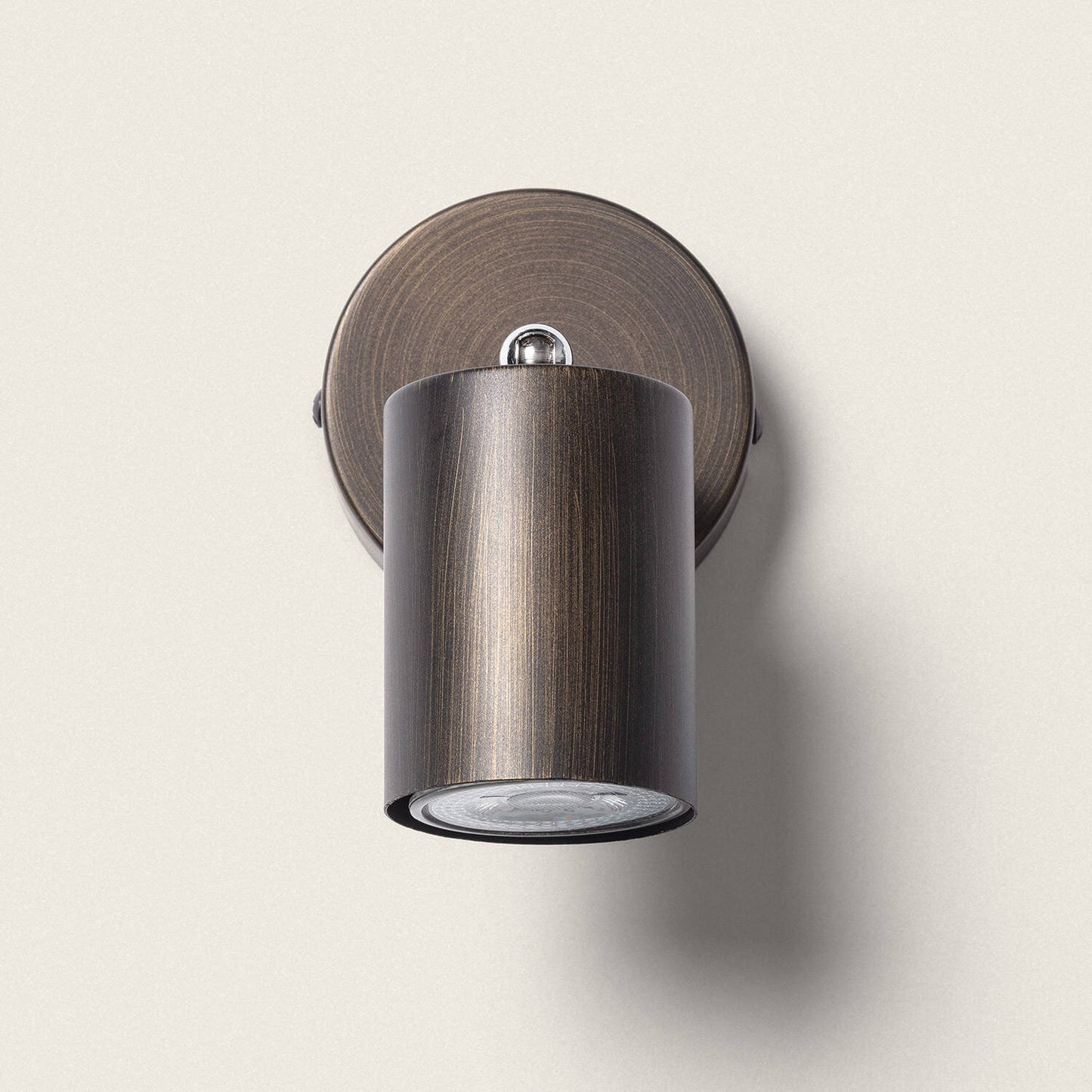 Plafonnier Rond Orientable 35W IP20 en Métal
