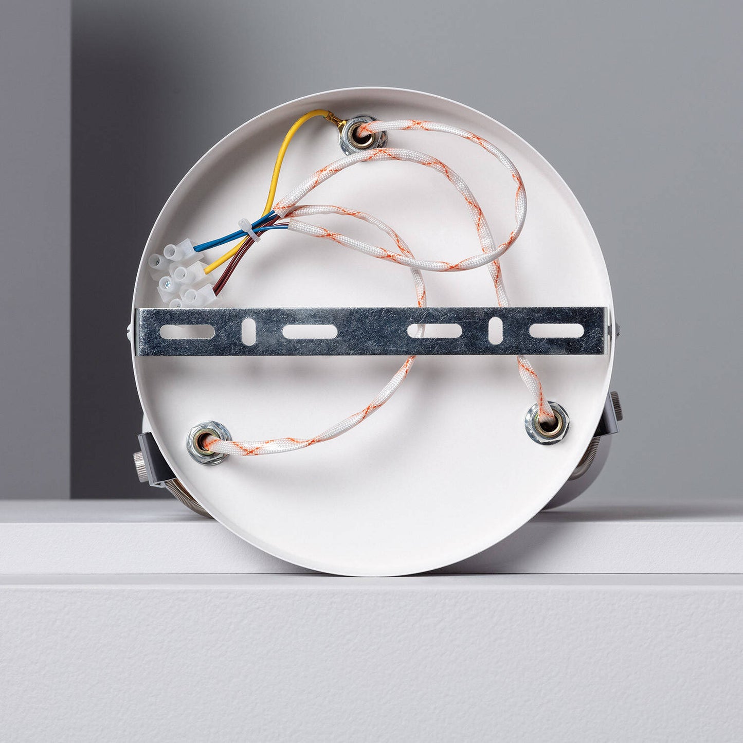 Plafonnier LED Mara 3 Spots Orientable en Acier et Bois, IP20, 12W