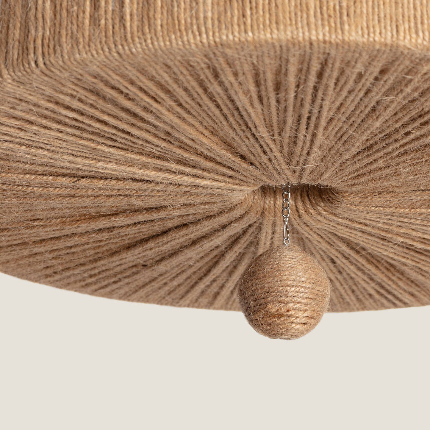Plafonnier LED Corde Naturelle 20W IP20 Installation en Saillie