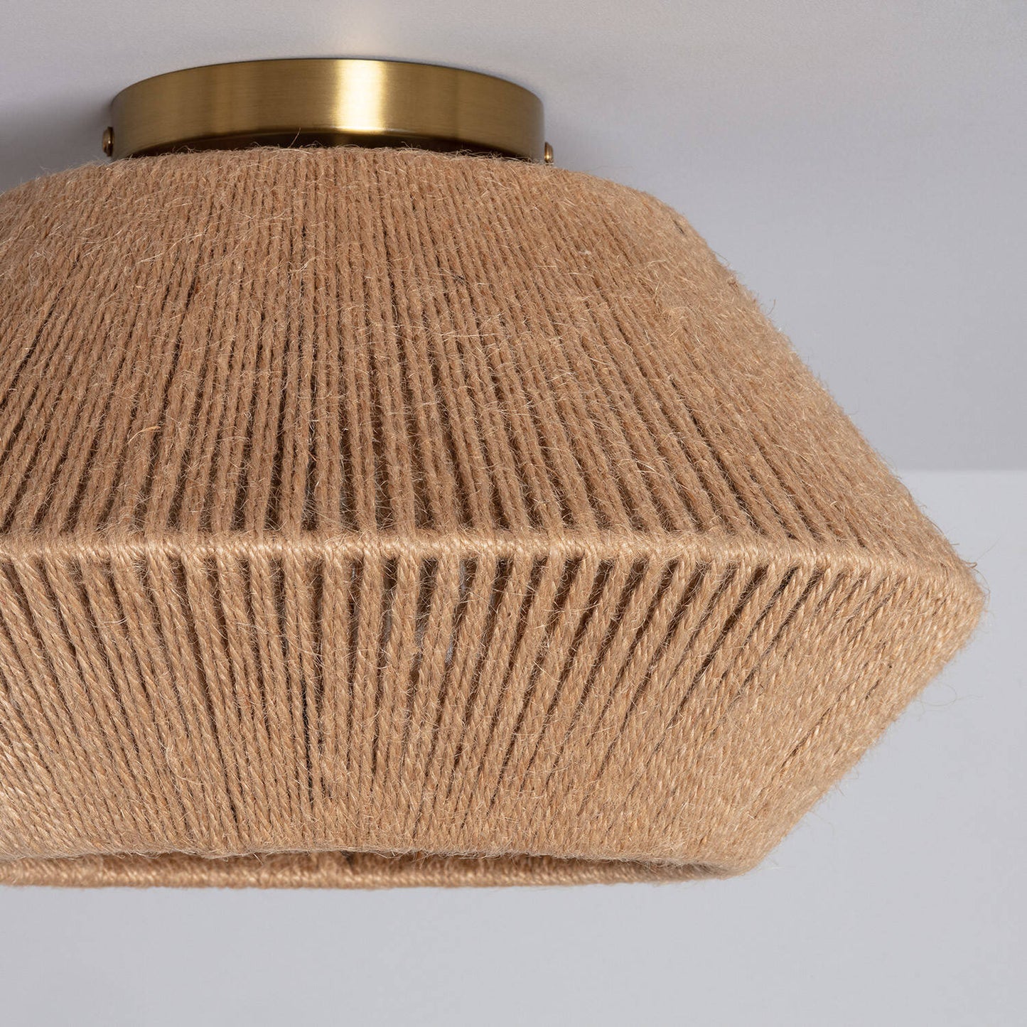 Plafonnier en Corde de Chanvre 20W IP20 E27