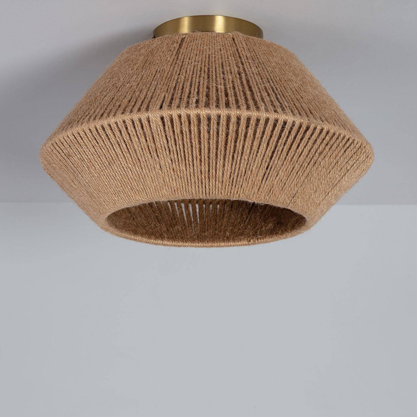 Plafonnier en Corde de Chanvre 20W IP20 E27