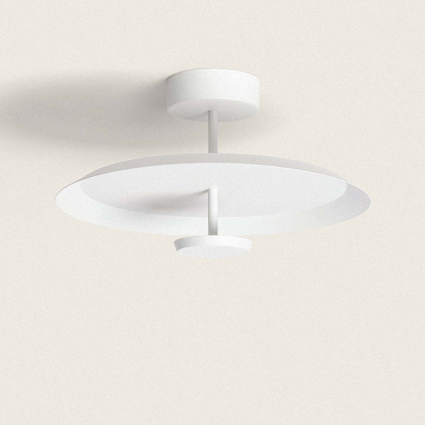 Plafonnier LED Aluminium 10W IP20 1000lm Installation en Saillie